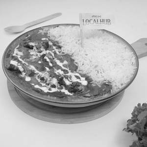 Palak Chicken Rice Bowl