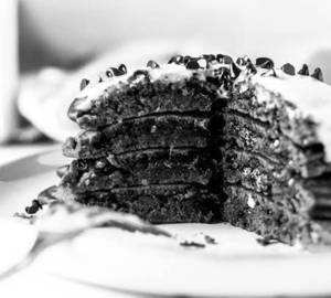Brownie Infused Pancake