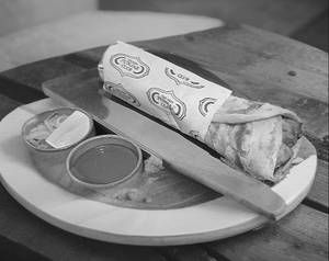 Mushroom Tikka Roll