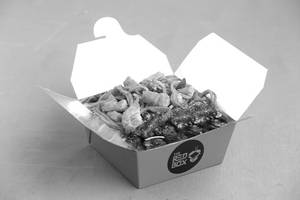 Chicken Singapore Noodles + Chicken Bell Pepper (dry)