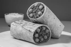 Masala Chole Wrap