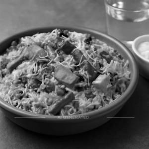 Hyderabadi Biryani with Cheese