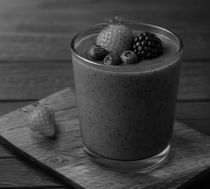 Berry brust thickshake