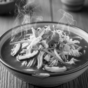 Hot 'n' Sour Chicken Soup