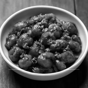Mushroom Manchurian Dry