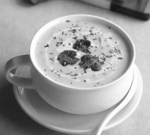 Mushroom soup 