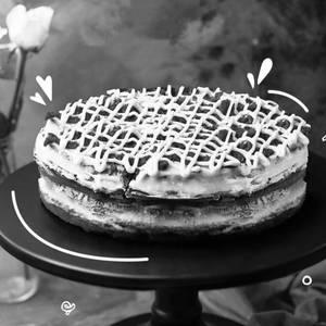 Berry Red Velvet Waffle Cake