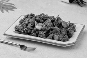 Mushroom Manchurian Dry