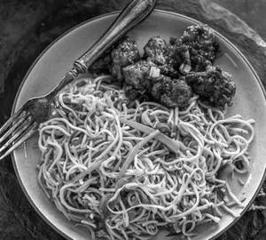 Manchurian noodles