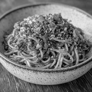Chilli Garlic Meat Chowmein [Buff]
