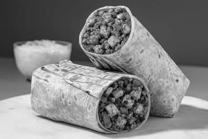Paneer Bhurji Wrap