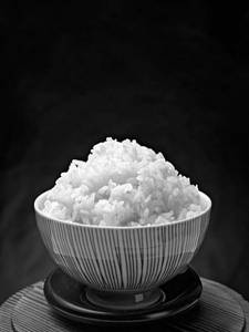 White Rice With Curd - Pickle -papad-