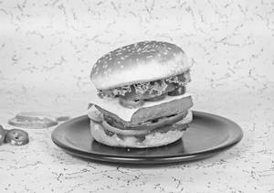 Efc Whopper Cheese Paneer Grilled Burger