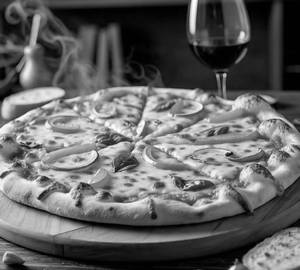 Veggie delight pizza
