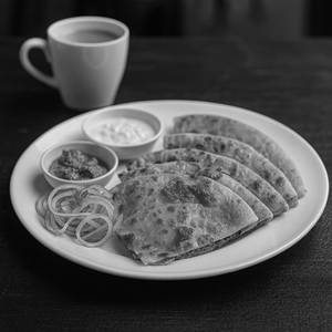 Gobi Paratha with Large Tea