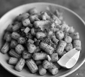Baby corn chilli dry