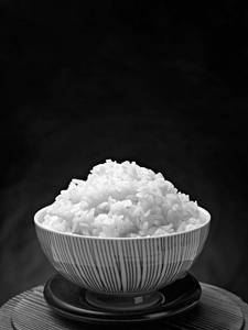 White Rice With Curd And Pickle -papad