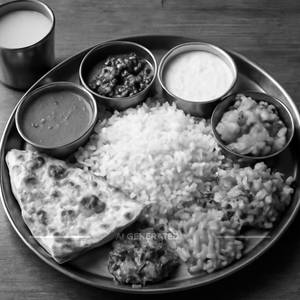 Kathiyawadi thali