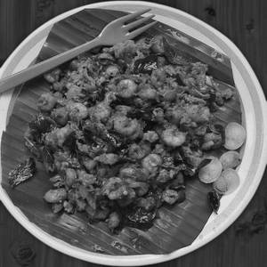 Prawns chilli dry