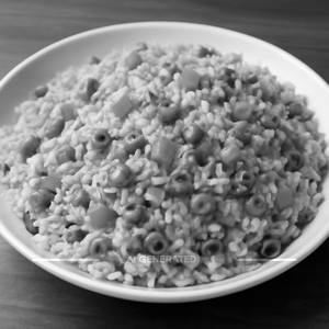 fried rice with Manchurian dry combo