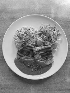 Paneer Steak Tandoori Style