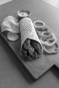 Bbq Chicken Wrap