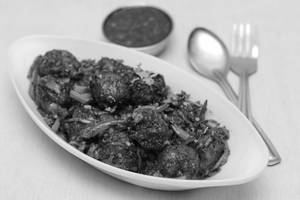 Mushroom Manchurian Dry