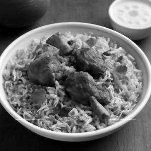 Mutton Dum Biryani Combo + Raita 