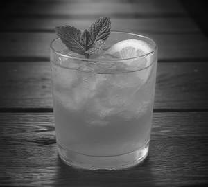 Blue corako mocktail