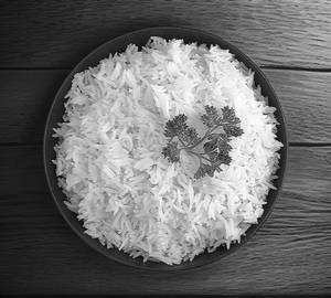 Plain rice