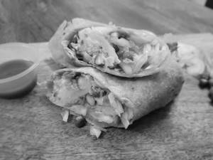 Chatpata Chana Roll