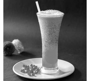 Pomegranate milkshake