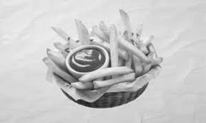 Salted french fries
