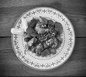 Chicken liver petta dry bonein