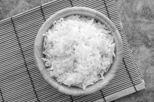 Steamed rice