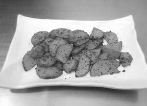 Masala Parsley Potato Wedges