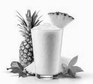 Pineapple Milkshake