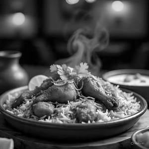 Chicken biriyani