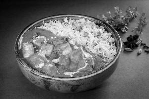 Paneer Butter Masala with Rice