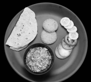 Paneer Bhurji Meal