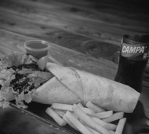 Texas Bbq Chicken Shawarma 