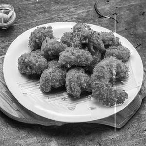 Crumb Fried Prawns