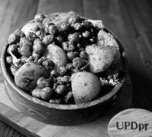 Aloo muttor fry