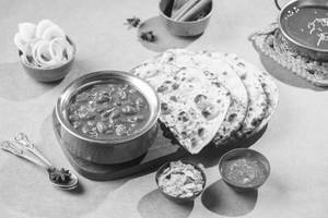 Kashmiri Rajma Roti Meal Combo