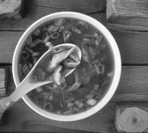 Chicken clear soup