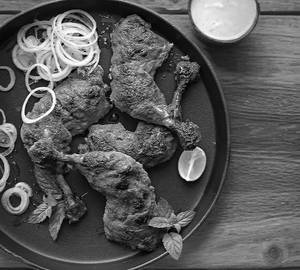 tandoori chicken half 