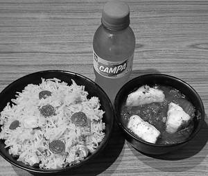 Basanti Pulao With Chilly Paneer +  Free Cold Drinks Combo