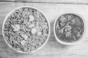 Mixed Fried Rice+ Chilli Chicken [2 Pieces]