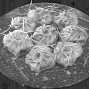 Mushroom Steamed Momos