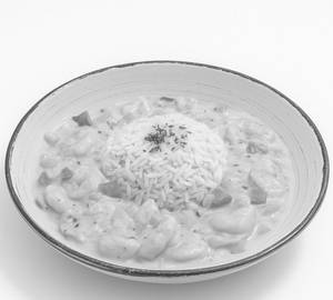 Shrimp Alfredo Rice Bowl